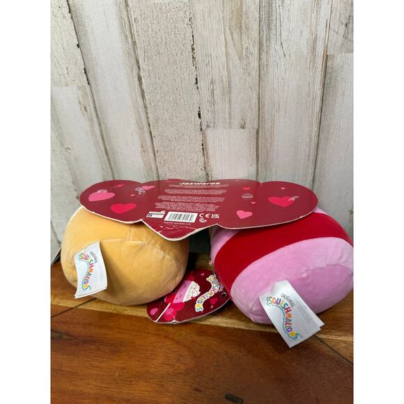 Squishmallows Valentine's 2‎ Pack Plush Set Beata & Anita Mini - Picture 5 of 5